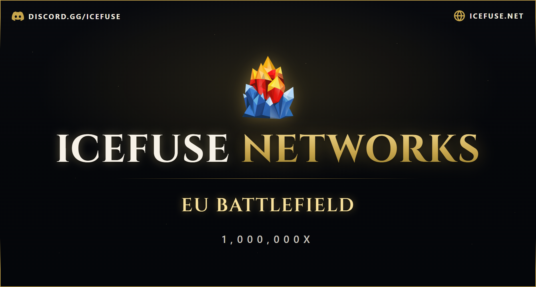ICEFUSE EU BATTLEFIELD x1000000000|MYMINI|TP|KITS|PVP|FPS